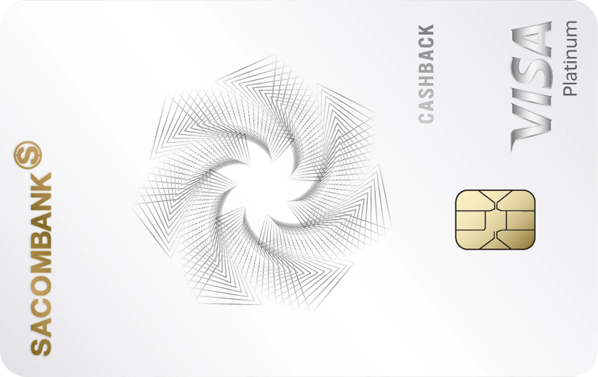 Sacombank Visa Bạch Kim Hoàn Tiền