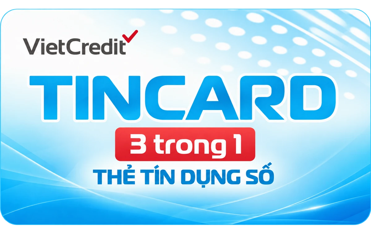 VietCredit TINCard 3 trong 1