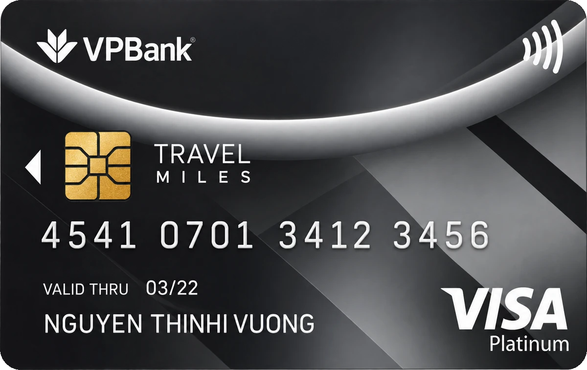 VPBank Visa Platinum Travel Miles