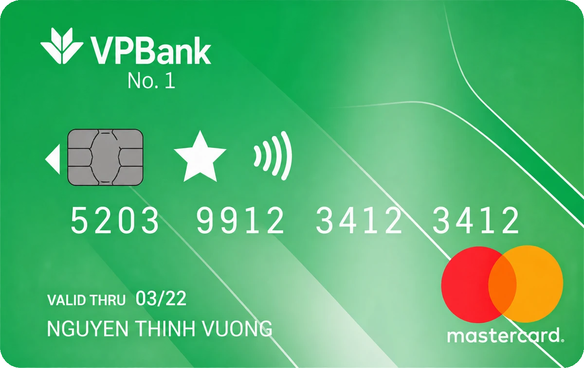 VPBank Number 1 MasterCard