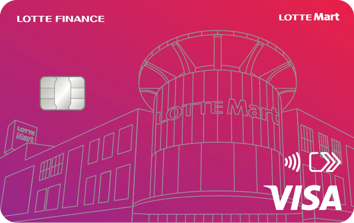 Lotte Finance LOTTE Mart Visa