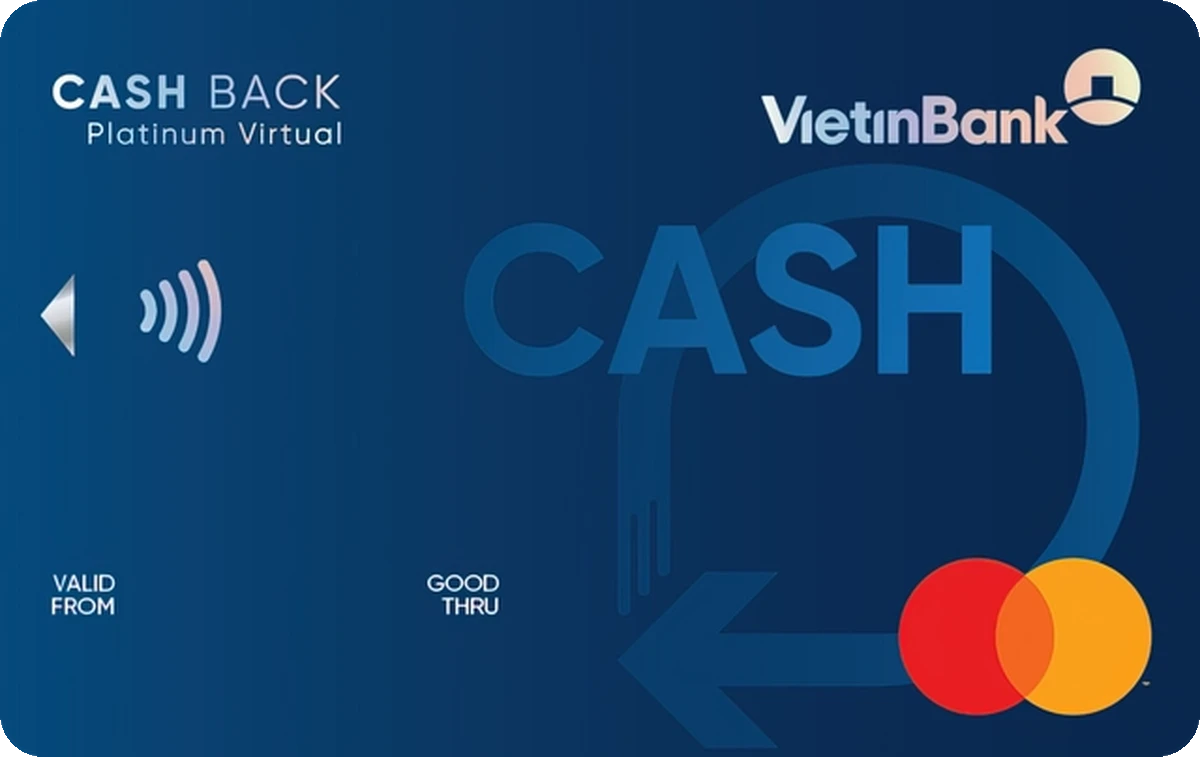VietinBank Mastercard Platinum Cashback (thẻ ảo)