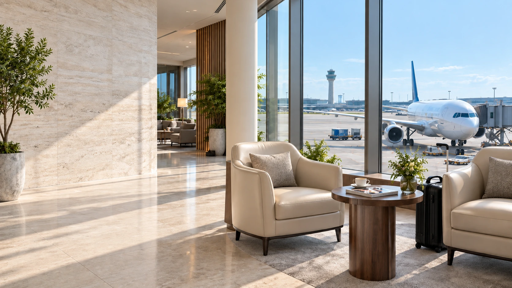 Không gian lounge cao cấp