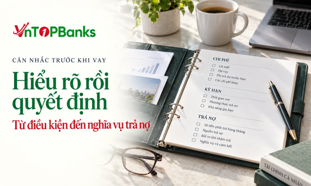 CÂN NHẮC TRƯỚC KHI VAY — Hiểu rõ rồi quyết định Từ điều kiện đến nghĩa vụ trả nợ