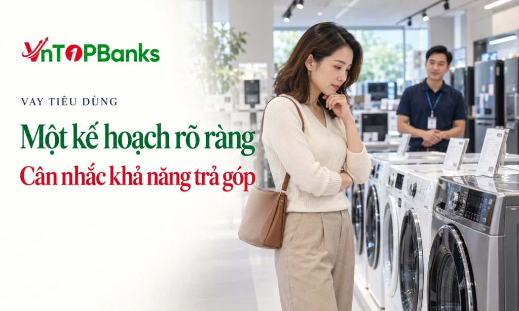 VAY TIÊU DÙNG — Một kế hoạch rõ ràng Cân nhắc khả năng trả góp