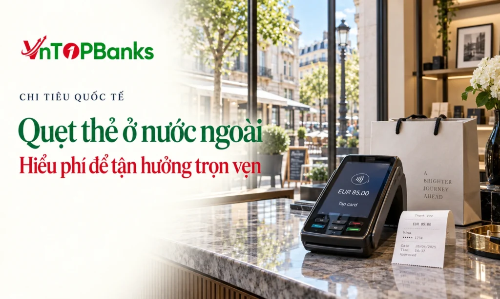 CHI TIÊU QUỐC TẾ — Quẹt thẻ ở nước ngoài Hiểu phí để tận hưởng trọn vẹn