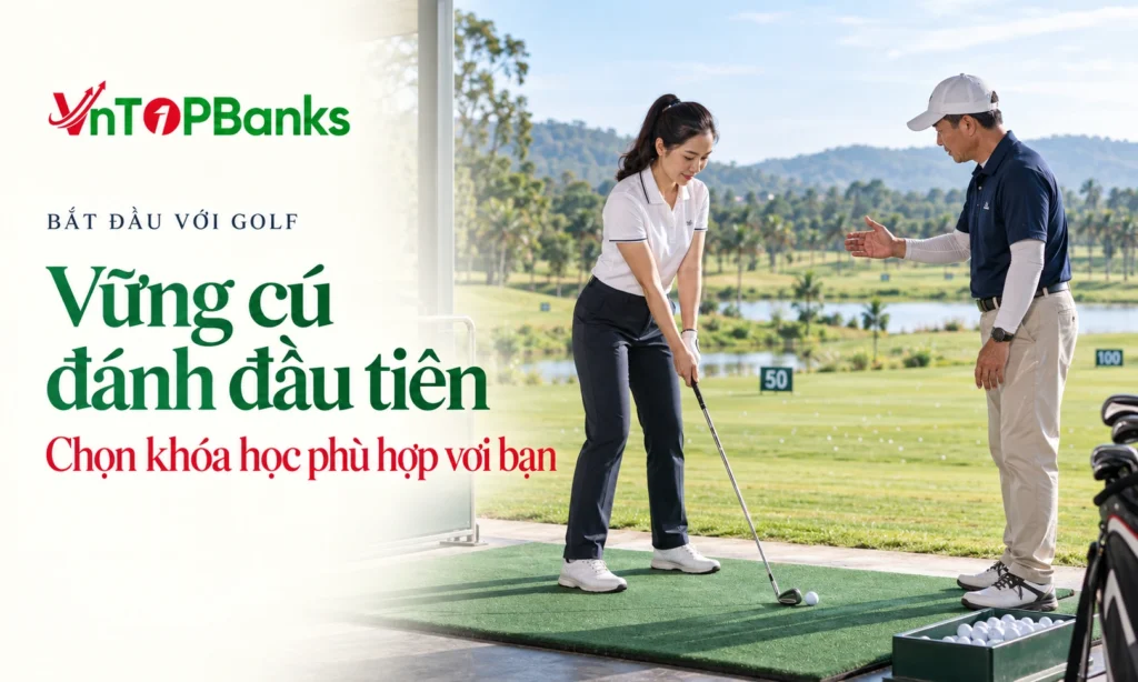 BẮT ĐẦU VỚI GOLF — Vững cú đánh đầu tiên Chọn khóa học phù hợp với bạn