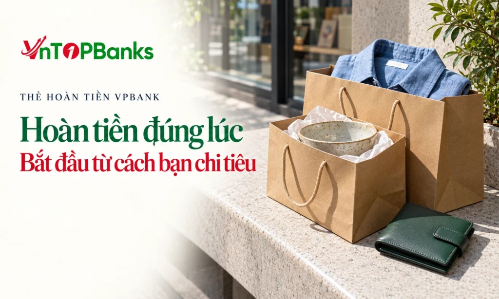 THẺ HOÀN TIỀN VPBANK — Hoàn tiền đúng lúc Bắt đầu từ cách bạn chi tiêu