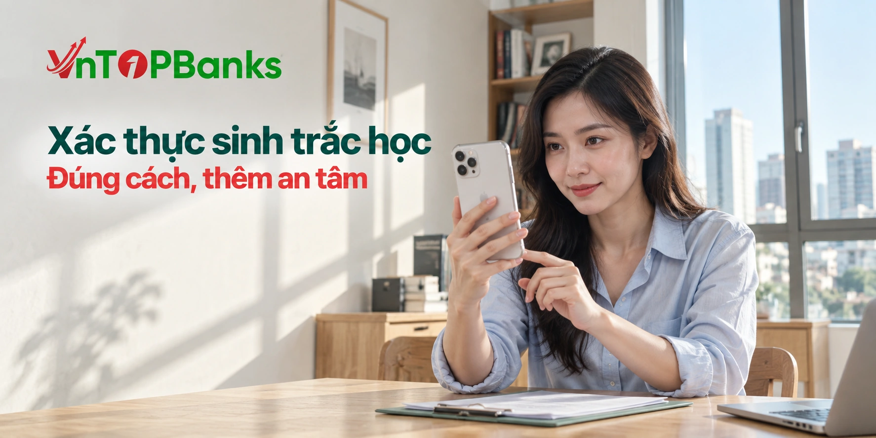 Xác thực sinh trắc học — Đúng cách, thêm an tâm | VNTopBanks